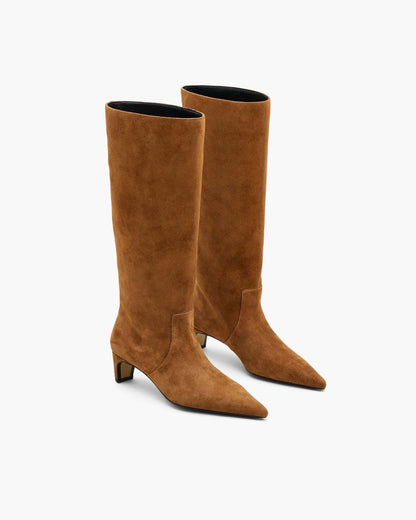 The Suede Mel Boot Copper