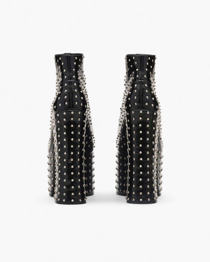 The Glam Studs Kiki Ankle Boot Black