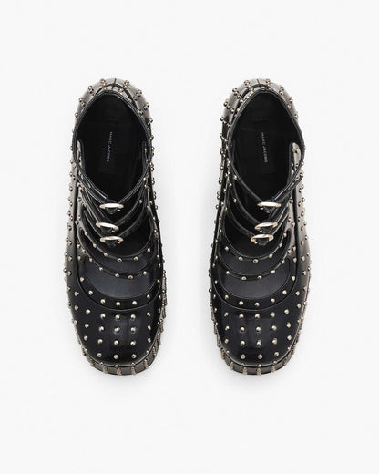 The Glam Studs Kiki Ankle Boot Black