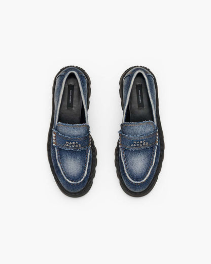 The Faded Denim Frankie Loafer Faded Vintage Indigo
