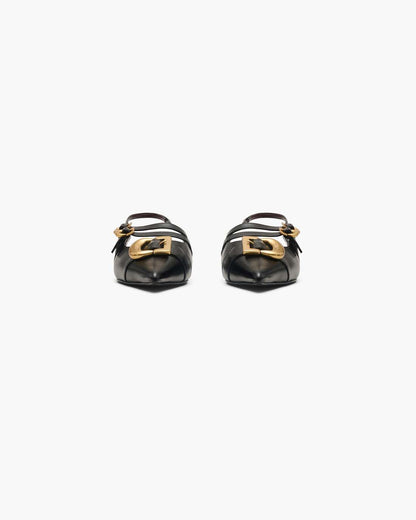 The Doll Shoe Slingback Black