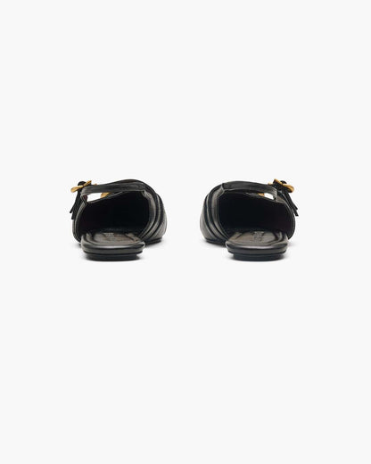 The Doll Shoe Slingback Black