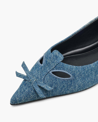The Denim Kat Ballerina Vintage Indigo