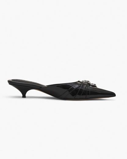 The Emma Kitten Heel Black