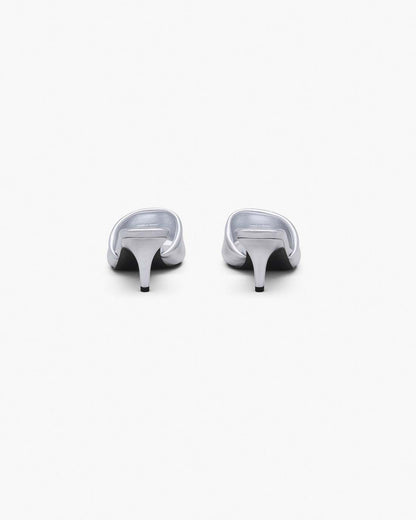 The Metallic J Marc Heeled Sandal Silver