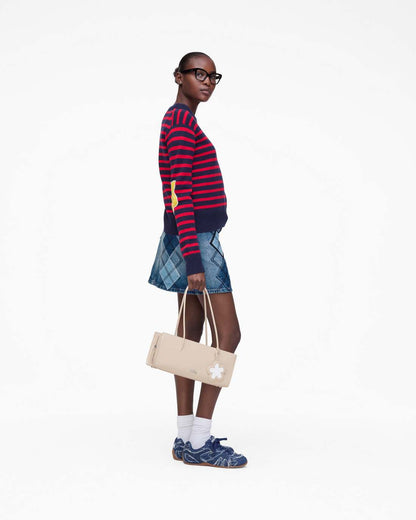 Joy Striped Crewneck Navy/Red