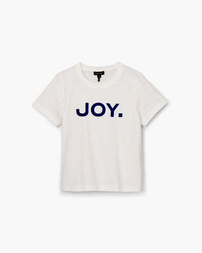 Joy. Slim Tee White