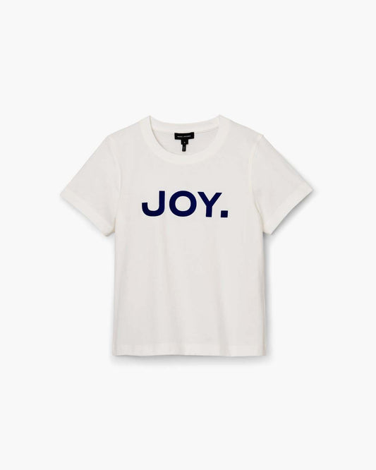 Joy. Slim Tee White