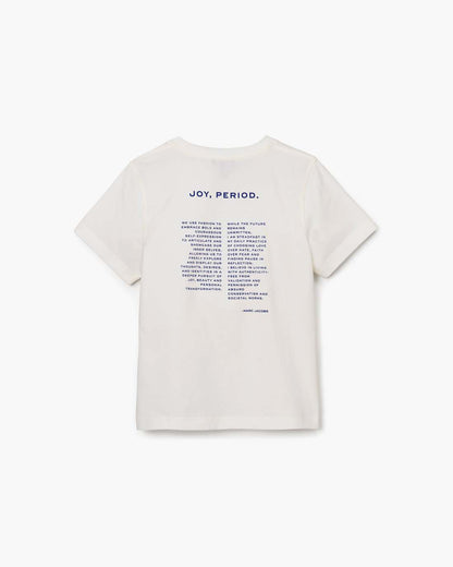 Joy. Slim Tee White