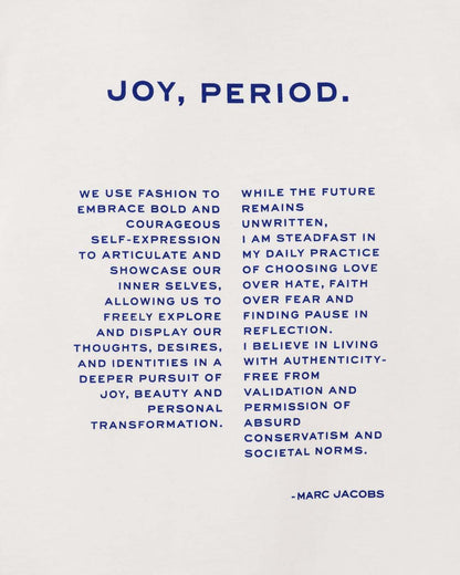 Joy. Slim Tee White
