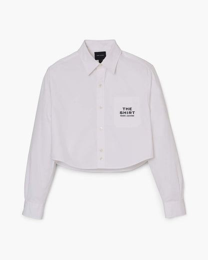 THE CROPPED FEMME SHIRT White