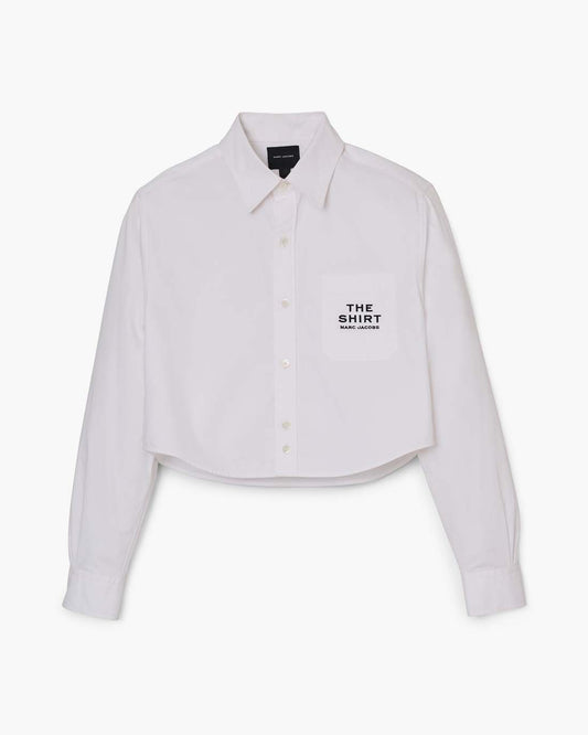 THE CROPPED FEMME SHIRT White