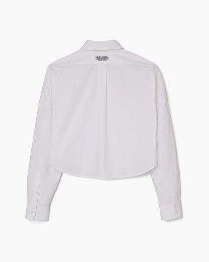 THE CROPPED FEMME SHIRT White