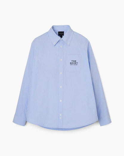 THE STRIPED SHIRT Sky Blue