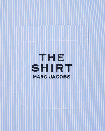 THE STRIPED SHIRT Sky Blue