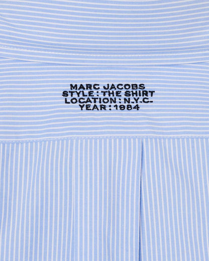 THE STRIPED SHIRT Sky Blue