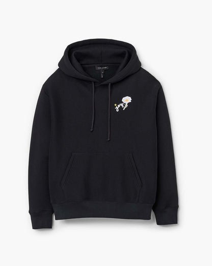 Marc Is Joy Daisy Hoodie Black