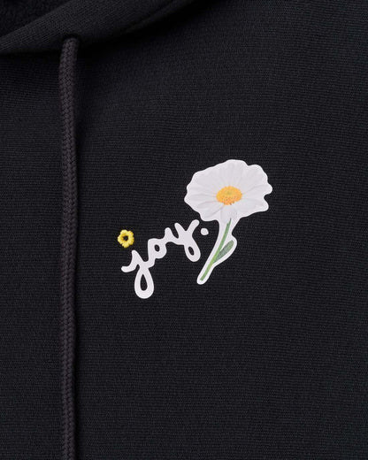 Marc Is Joy Daisy Hoodie Black