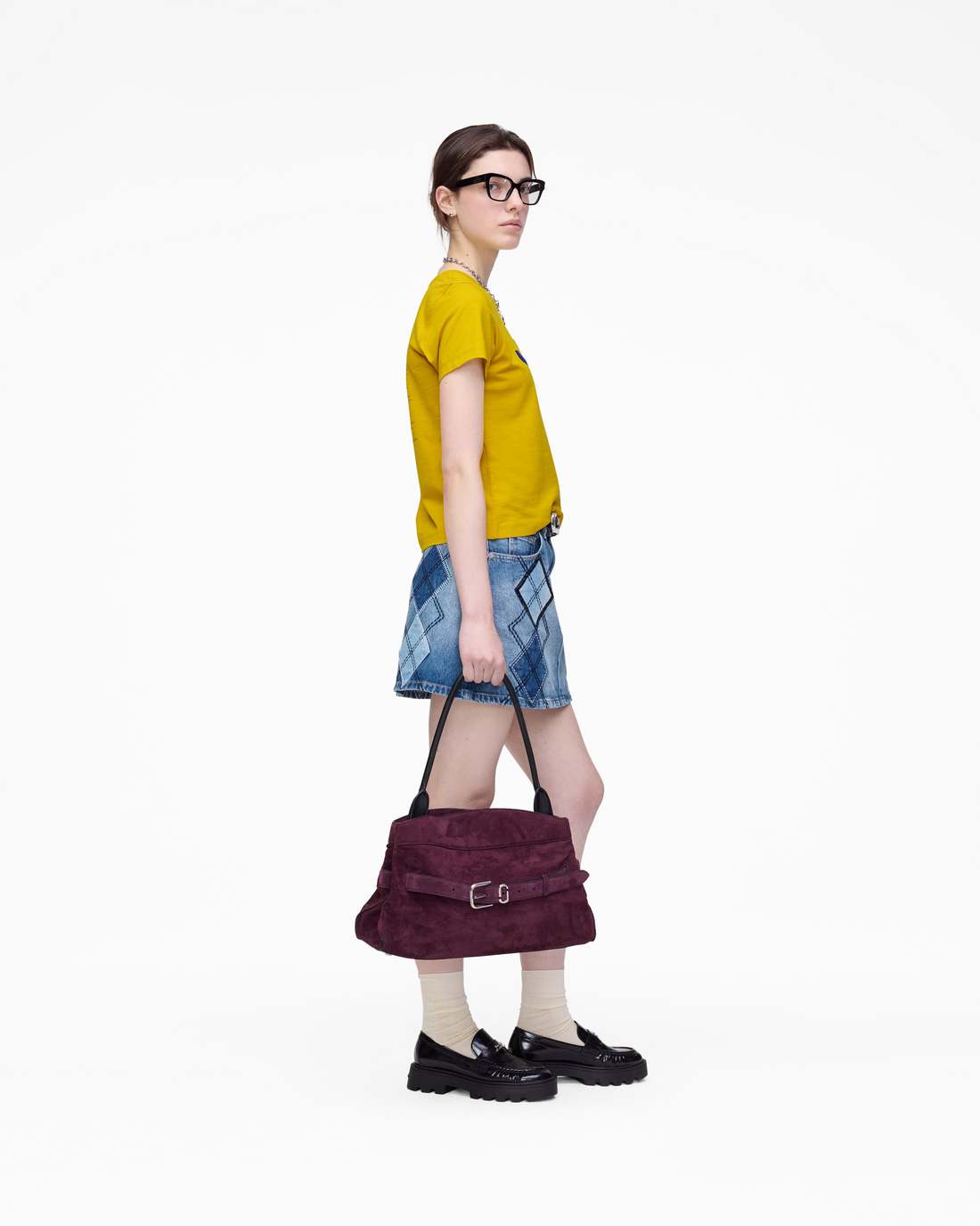 Joy. Slim Tee Joy Yellow