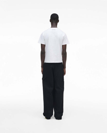 The Stripe Box Tee White