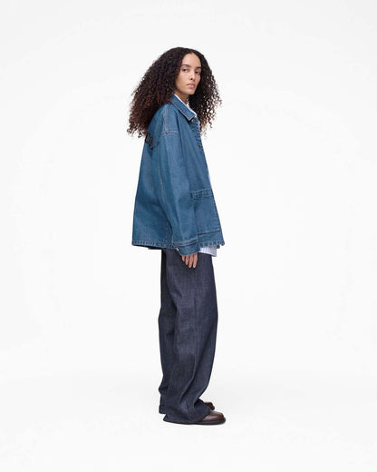 The A.P.C. X Marc Jacobs Denim Unisex Jacket Washed Indigo