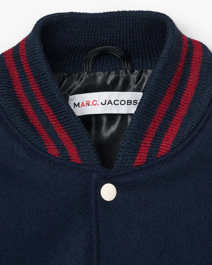 The A.P.C. X Marc Jacobs Varsity Jacket Dark Navy/White