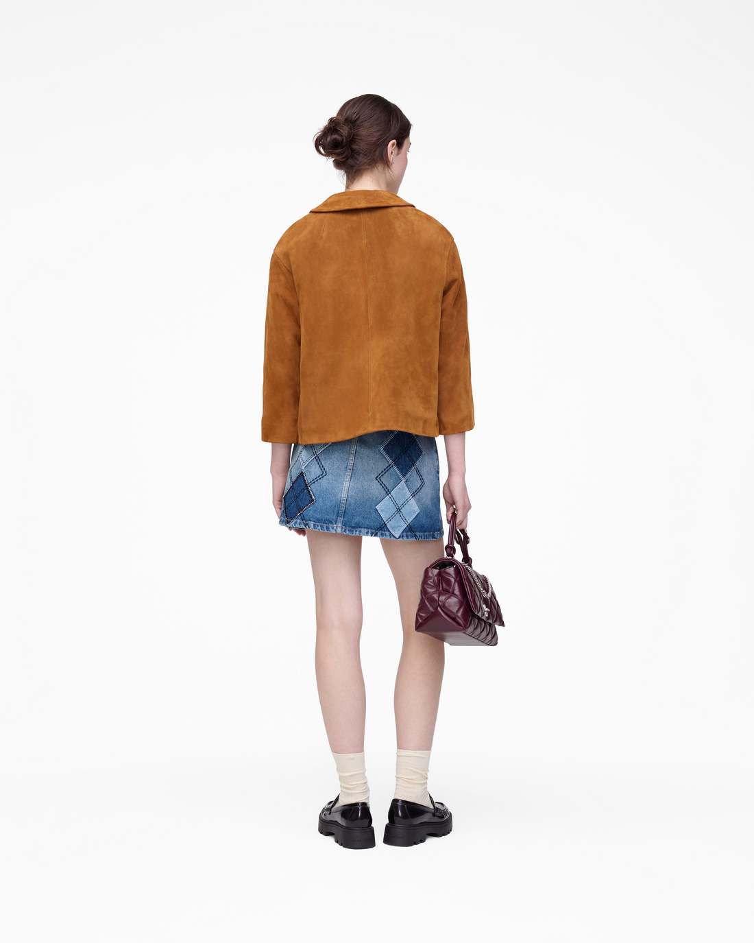 Suede Doll Jacket Copper