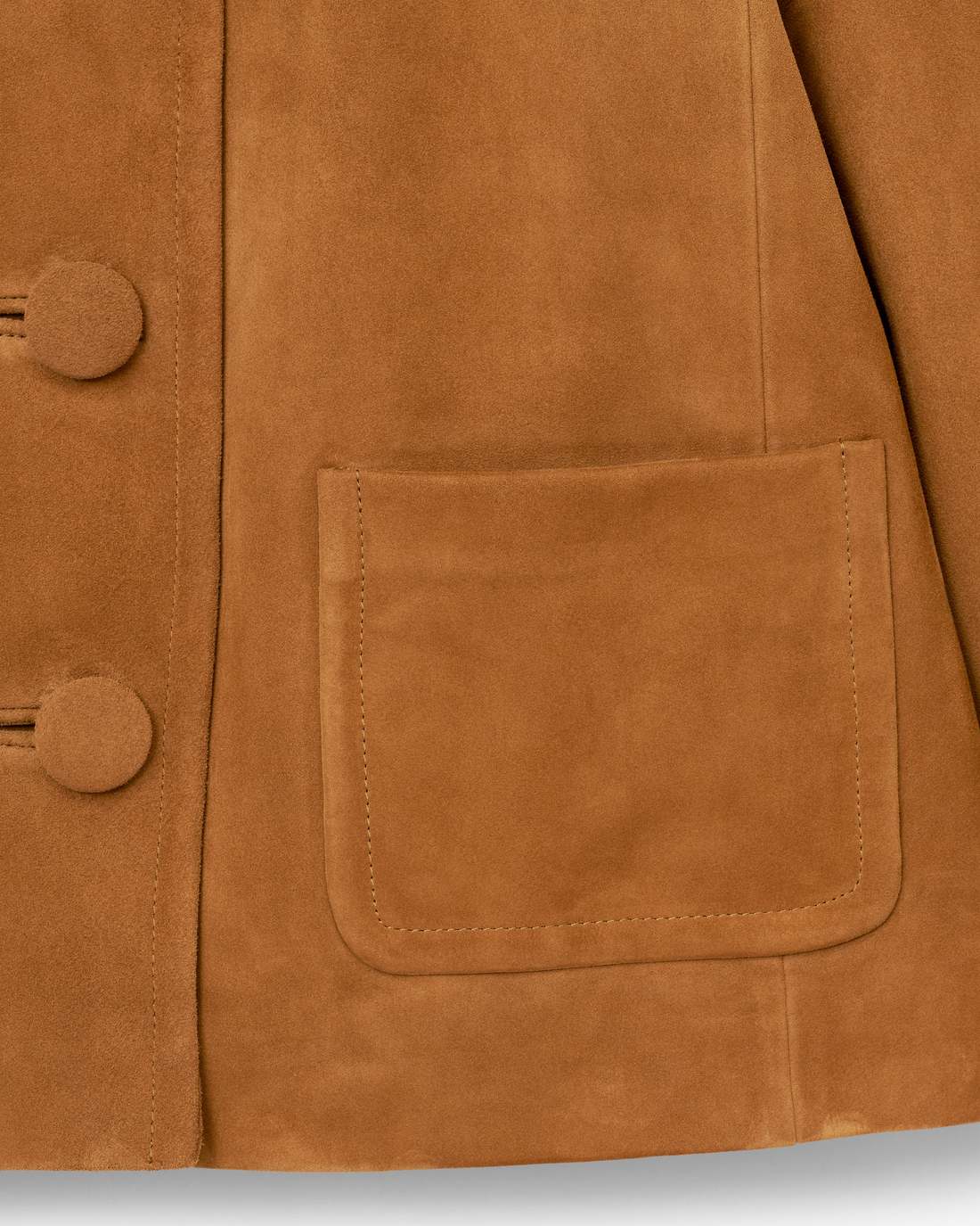 Suede Doll Jacket Copper