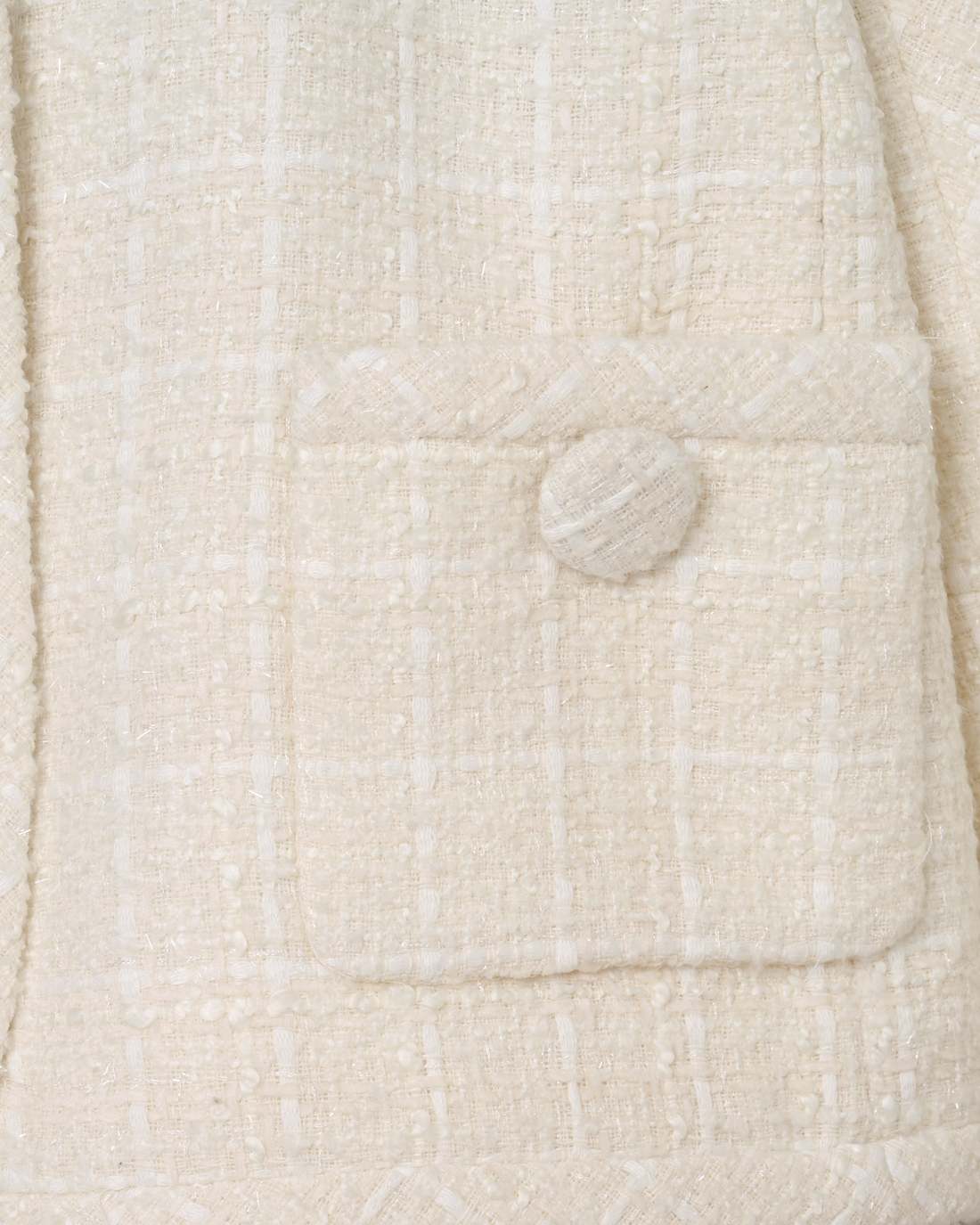 Tweed Backwards Lady Jacket Ivory
