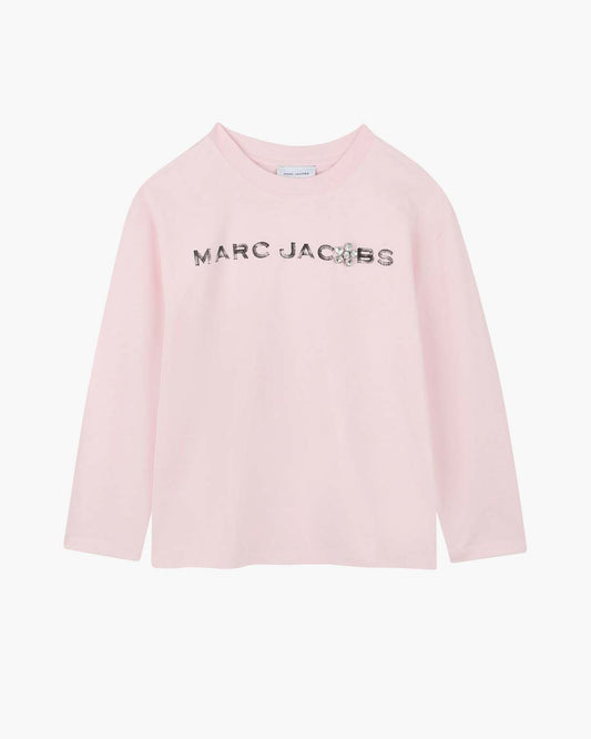 The Gem Daisy Logo Tee Pink