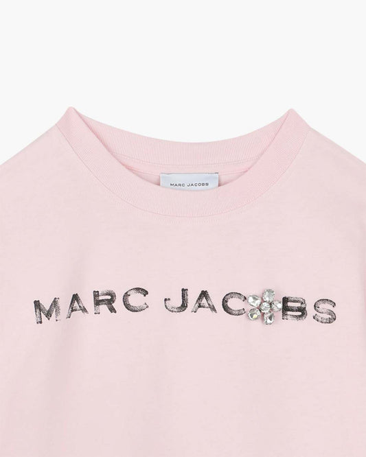 The Gem Daisy Logo Tee Pink