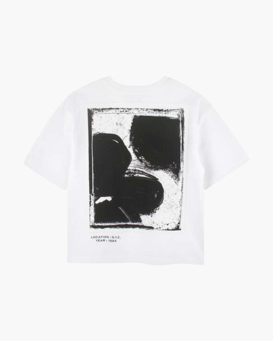 The Daisy Logo Tee White