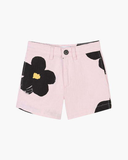 The Daisy Print Short Pink