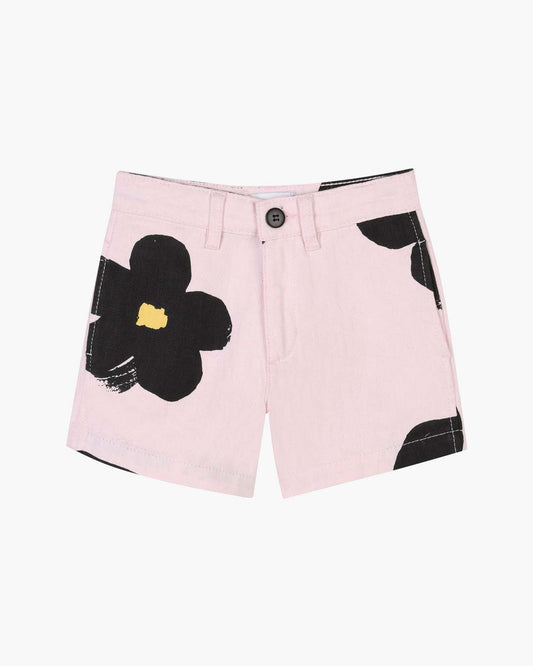The Daisy Print Short Pink