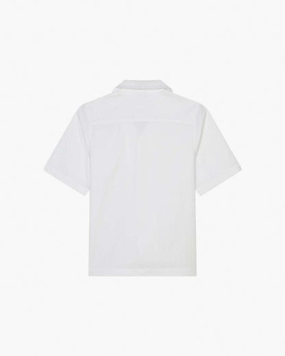 The Jumbled Monogram Logo Short Sleeve Shirt White