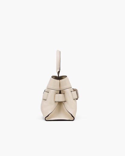 The Dakota Small Satchel Cloud White